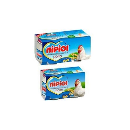 Nipiol Omogeneizzato Pollo 80 G 2 Pezzi