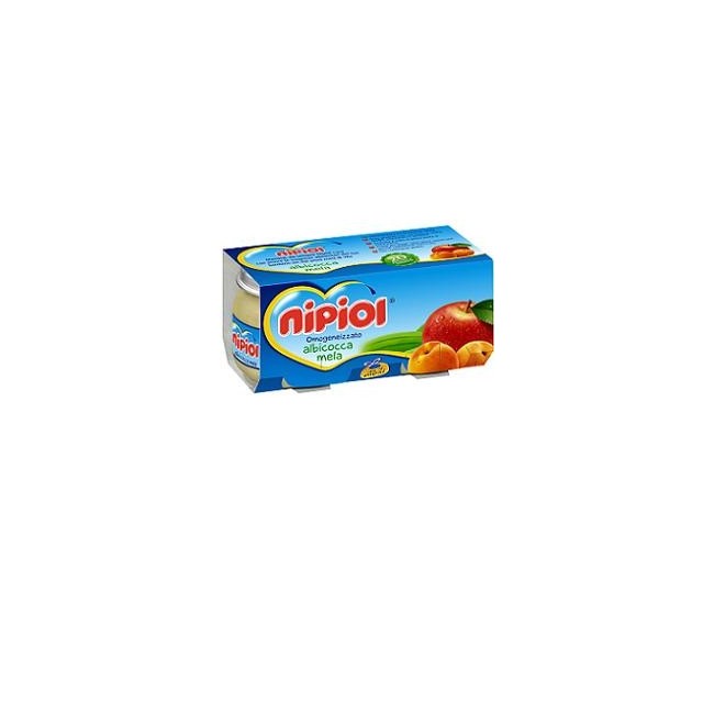 Nipiol Omogeneizzato Albicocca Mela 80 G 2 Pezzi