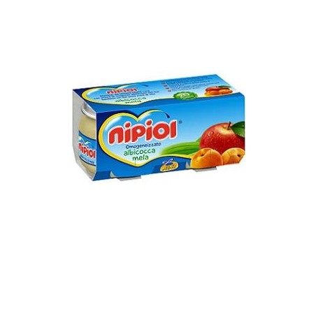 Nipiol Omogeneizzato Albicocca Mela 80 G 2 Pezzi