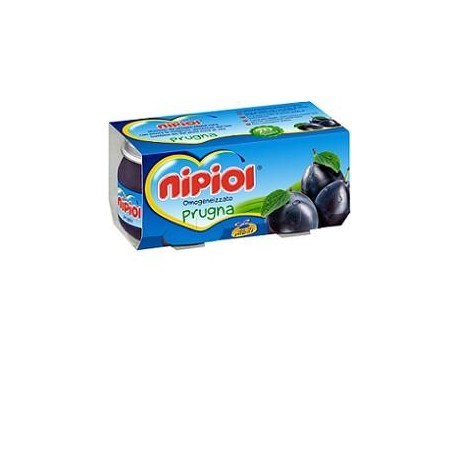 Nipiol Omogeneizzato Prugna 80 G 2 Pezzi