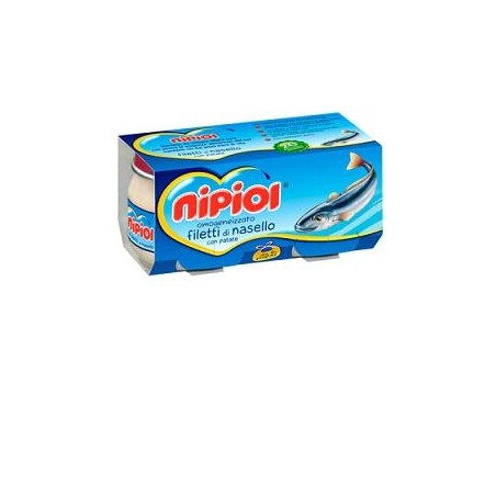 Nipiol Omogeneizzato Nasello 2 Pezzi 80 G