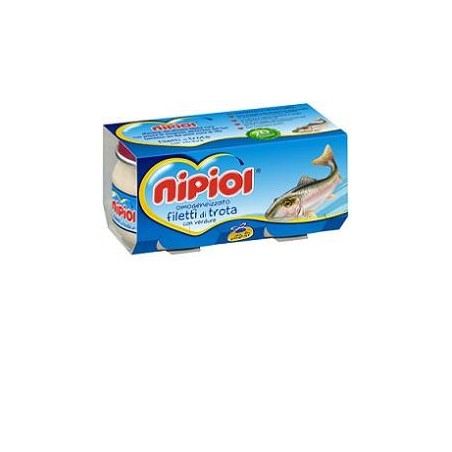 Nipiol Omogeneizzato Trota 2 Pezzi 80 G