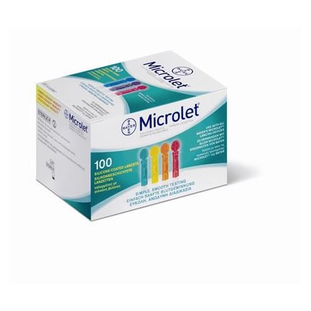 Lancette Microlet Colorate 25 Lancette