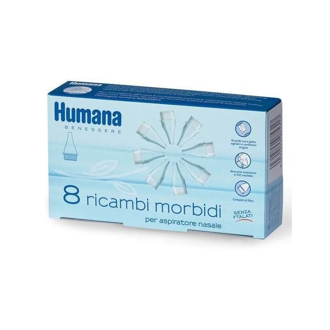 Humana Ricambio Morbido Aspiratori Nasali