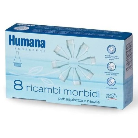 Humana Ricambio Morbido Aspiratori Nasali