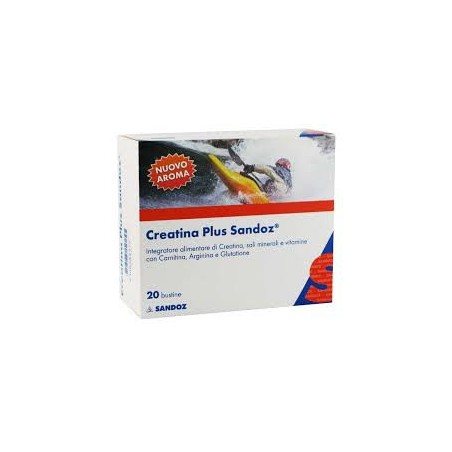 Sandoz Creatina Plus integratore energetico 20 bustine