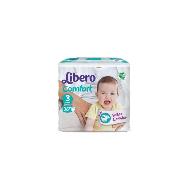 Libero Comfort 3 Pannolino 5-9 Kg 30 Pezzi