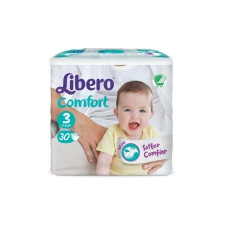 Libero Comfort 3 Pannolino 5-9 Kg 30 Pezzi