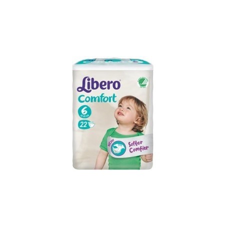 Libero Comfort 6 Pannolino12-22 Kg 22 Pezzi