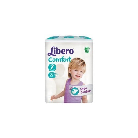 Libero Comfort 7 Pannolino Per Bambino 16-26 Kg 21 Pezzi