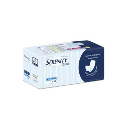 Serenity Pannolone Rettangolare Senza Barriera 30 Pezzi