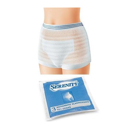 Serenity Mutandina Rete Xl 3 Pezzi