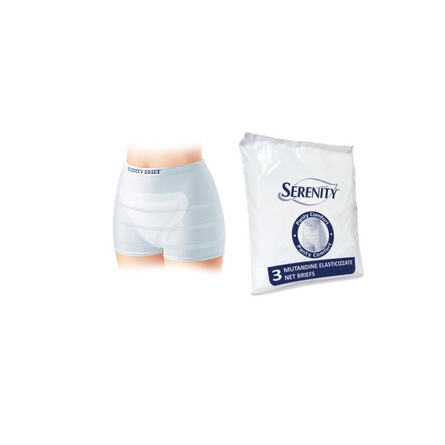 Serenity Panty Comfort Mutandina Medium 3 Pezzi