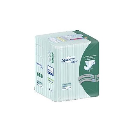 Serenity Pannolone Softdry+ Aloe L 4  X 15 Pezzi