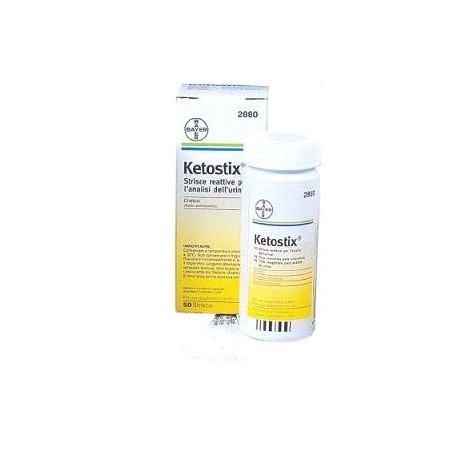 Ketostix Strisce Misurazione Chetonuria 50 Pezzi