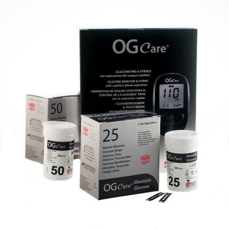 Ogcare Glicemia 25 Strisce