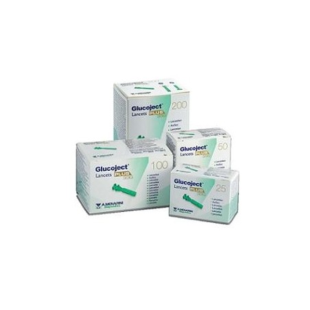 Glucoject Lancets Plus G33 100 Lancette