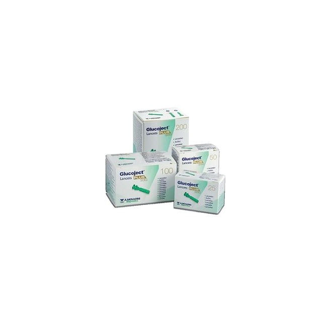 Glucoject Lancets Plus G33 200 Lancette