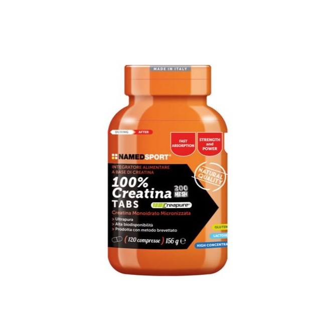 Named 100% Creatina 120 Compresse