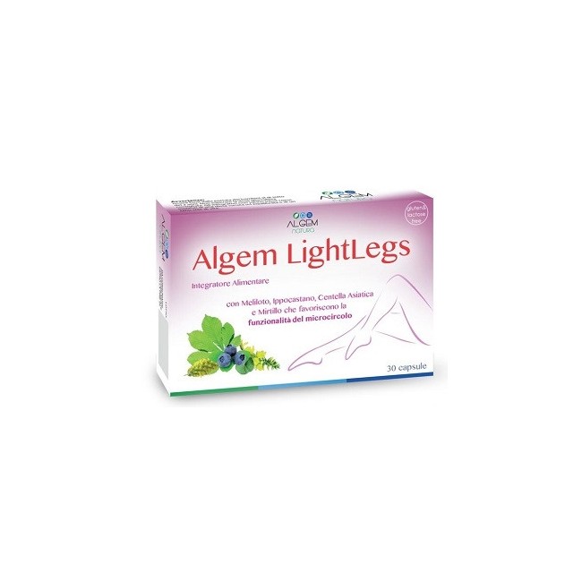 Algem Lightlegs 30 Capsule Vegetali