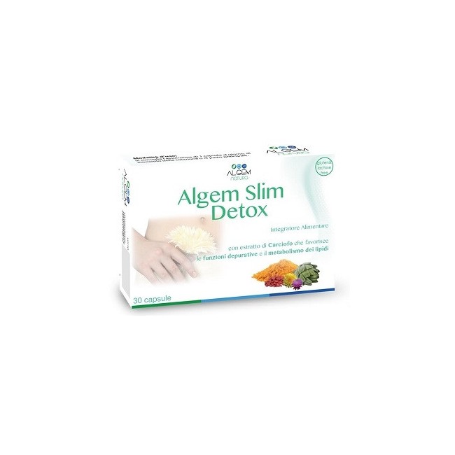 Algem Slim Detox 30 Capsule Vegetali