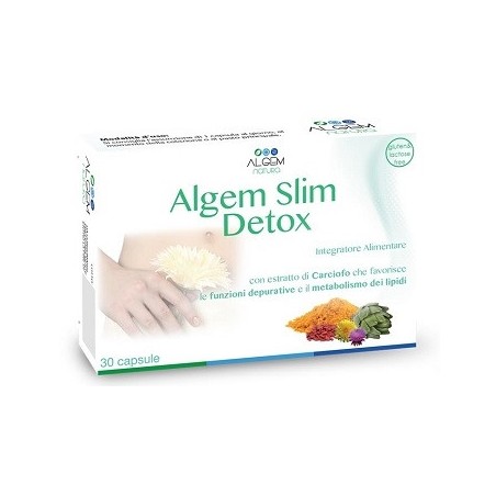 Algem Slim Detox 30 Capsule Vegetali