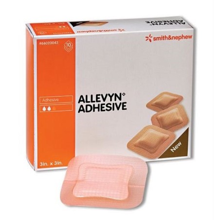 Allevyn Adhesive 10cmx10cm 10 Pezzi