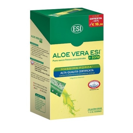 Esi Aloe Vera 24 Pocket Drink Massima Forza 20 Ml