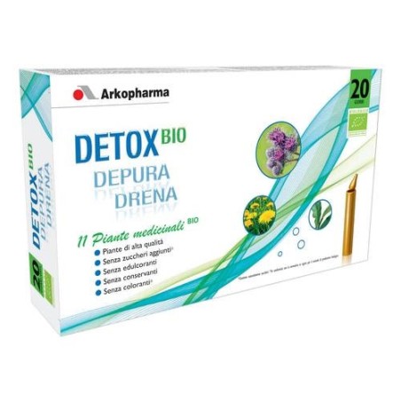 Arkofluidi Detox Bio 20 Fiale Monodose