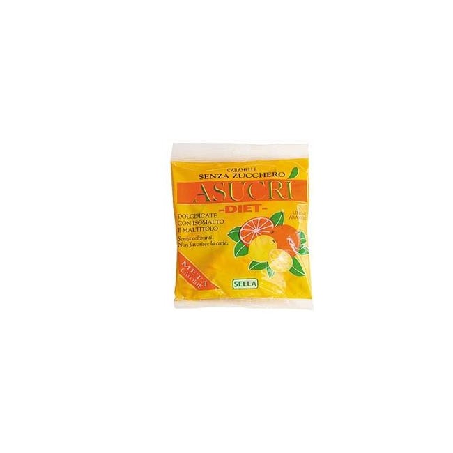 Asucri Caramella Arancia Limone 40 G