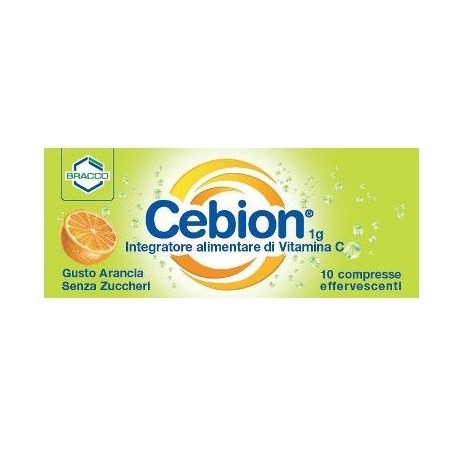 Cebion Efferescente Vit C Senza Zucchero 10 Compresse