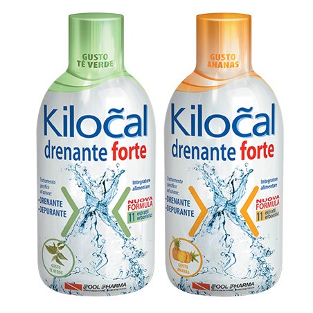 Kilocal Drenante Forte Ananas integratore alimentare  500 Ml