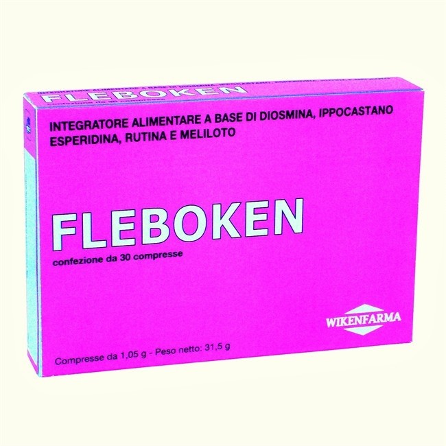 Fleboken 30 Compresse