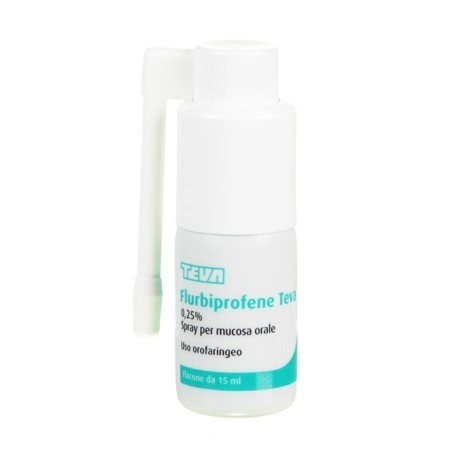 Flurbiprofene Teva*os Spray 15ml