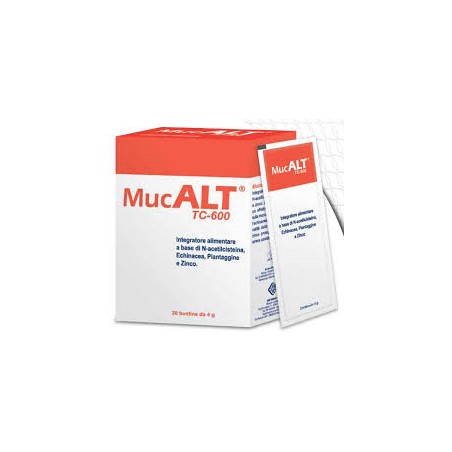 Mucalt Tc-600 20 Buste 4g