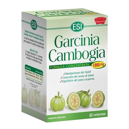 Esi Garcinia Cambogia 1000mg 60 Compresse