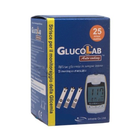 Glucolab Ac Glicemia 25 Strisce