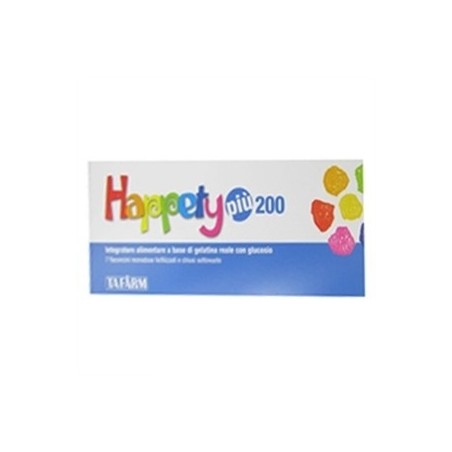 Happety Piu 200 7 Flaconi 200mg