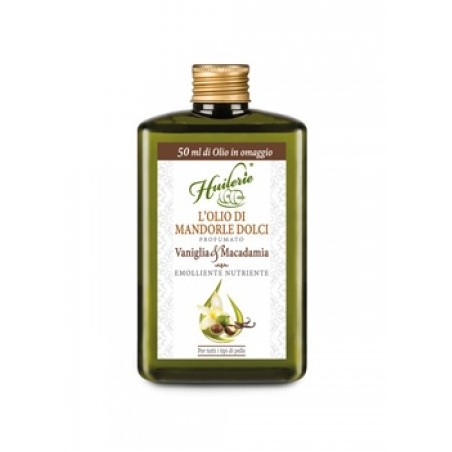 Huilerie Olio Mandorle Dolci Vaniglia E Macademia 300 Ml