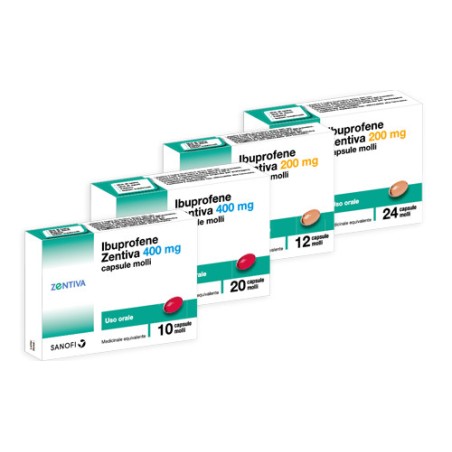 Ibuprofene Zentiva *24 Capsule 200mg