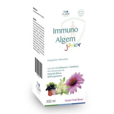 Immuno Algem Junior sciroppo integratore 200ml