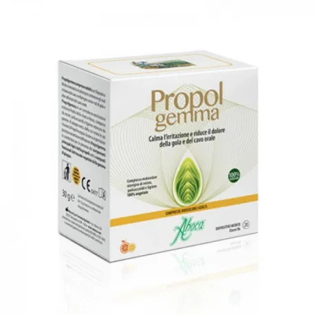 Aboca Propolgemma 20 Compresse Orosolubili per la gola - Para-Farmacia  Bosciaclub