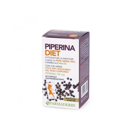 Farmaderbe Piperina Diet 60 Compresse