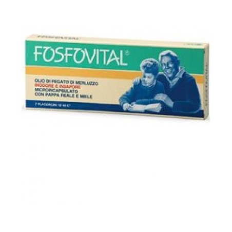 Fosfovital Olio Fegato Merluzzo 7 Flaconcini