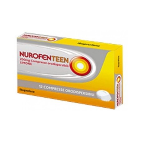 Nurofenteen 12 Compresse Limone