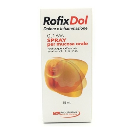 Rofixdol Infiammazione E Dolore* Spray 15 Ml