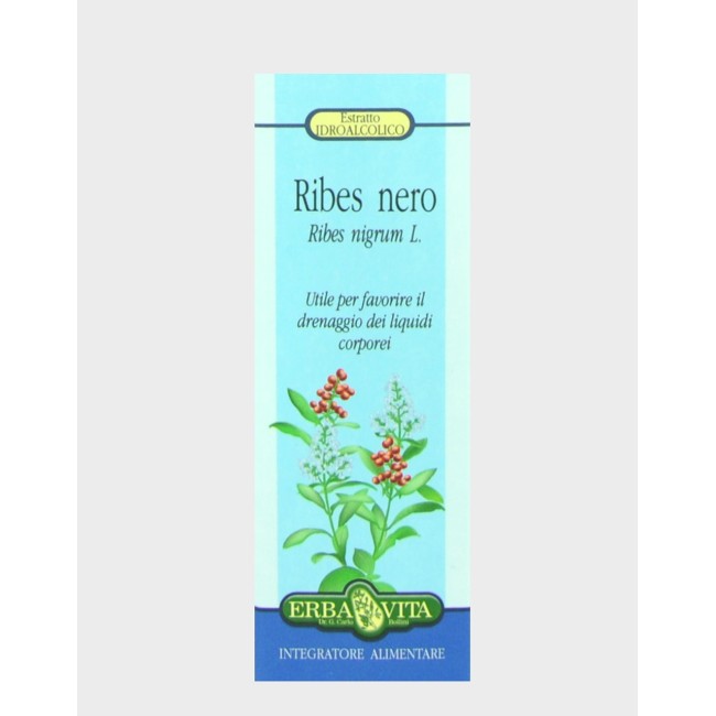 Ribes Nero Foglie Soluzione Idroalcolica 50ml