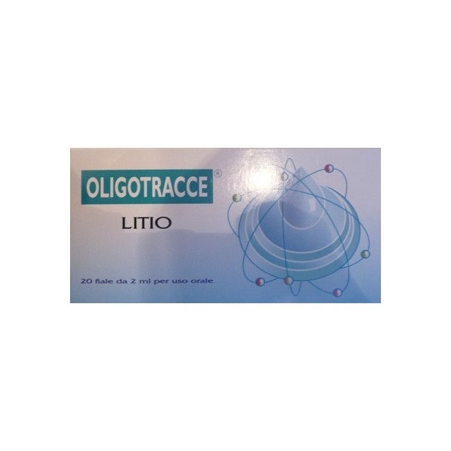 Oligotracce Litio 20 Fiale 2ml