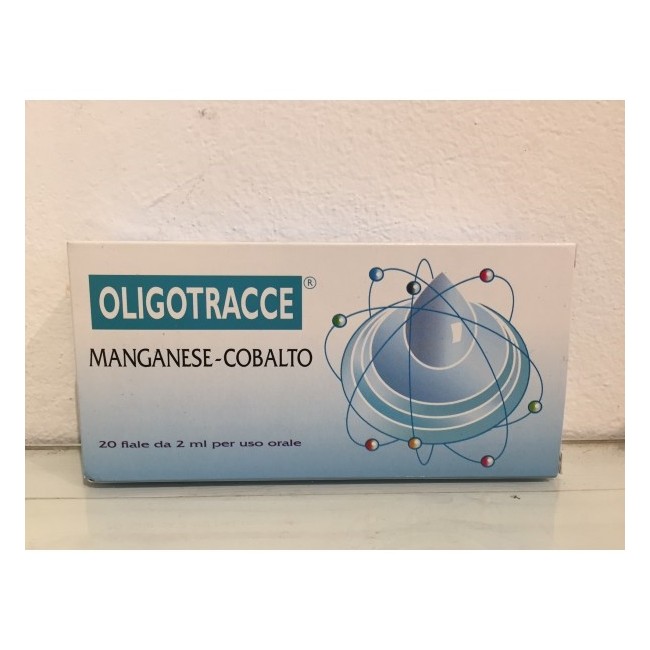 Oligotracce Manganese Cobalto 20 Fiale 2ml