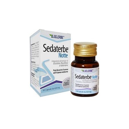 Selerbe Sedaterbe Notte 50 Capsule